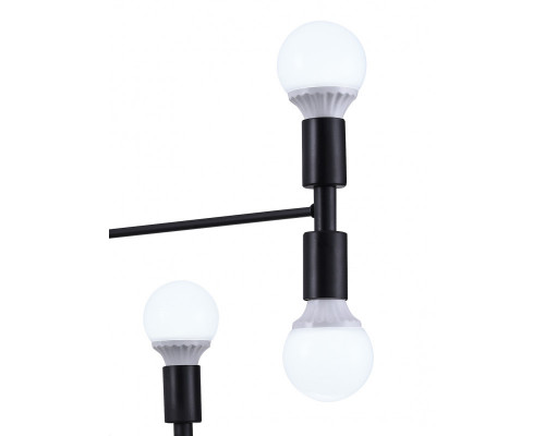 Дополнительное фото Люстра потолочная Natali Kovaltseva LOFT LUX 75129/8C BLACK: Купить в Интернет магазин освещения GCSVET.RU