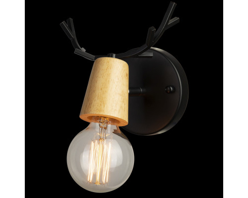 Дополнительное фото Настенный светильник Loft IT Sven 10024/1W Black: Купить в Интернет магазин освещения GCSVET.RU