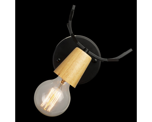 Дополнительное фото Настенный светильник Loft IT Sven 10024/1W Black: Купить в Интернет магазин освещения GCSVET.RU