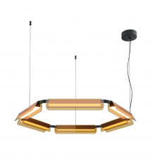 Люстра подвесная Maytoni Flat MOD296PL-L60BC3K