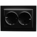 Дополнительное фото Розетка 2-местная Stekker PST16-9011-03 с защитной шторкой 39482: Купить в Интернет магазин освещения GCSVET.RU