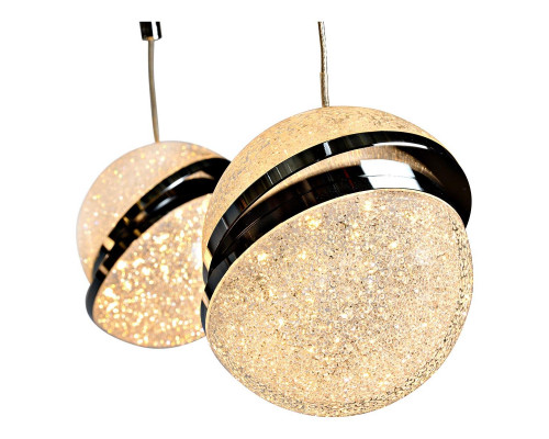 Дополнительное фото Светильник подвесной LED iLedex CRystal Ball C4474-4L CR: Купить в Интернет магазин освещения GCSVET.RU