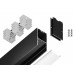 Дополнительное фото Алюминиевый профиль Ambrella Light Profile System GP3000BK: Купить в Интернет магазин освещения GCSVET.RU