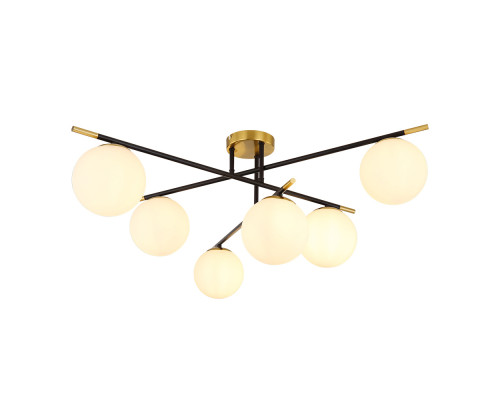 Основное фото Люстра потолочная Arte Lamp Alcor A2224PL-6BK: Купить в Интернет магазин освещения GCSVET.RU