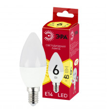 Светодиодная лампочка Эра LED B35-6W-827-E14 R Б0052383