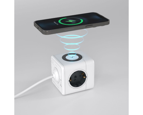 Дополнительное фото Розеточный блок 3-местный + 3 USB + беспроводная зарядка Werkel 4690389204265 W6513501 a066454: Купить в Интернет магазин освещения GCSVET.RU