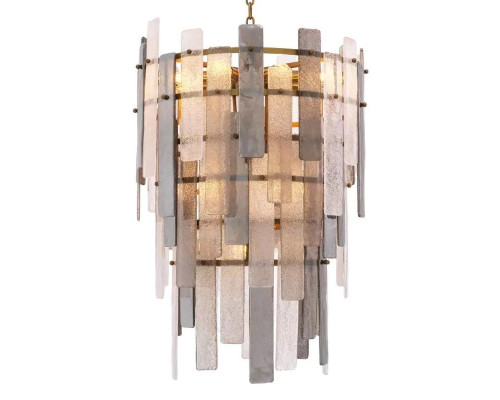 Основное фото Люстра подвесная DeLight Collection Greyson KG1581P-10 brass: Купить в Интернет магазин освещения GCSVET.RU