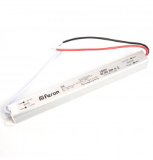 Блок питания для светодиодной ленты Feron LB001 24Вт 12В IP20 48011