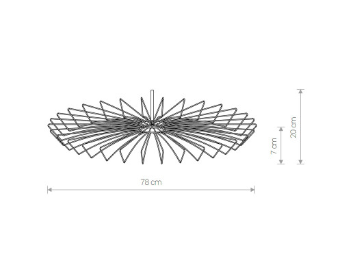 Дополнительное фото Плафон для светильника Nowodvorski Cameleon Umbrella 8574: Купить в Интернет магазин освещения GCSVET.RU