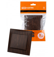 Выключатель одноклавишный на 2 направления Лама TDM Electric SQ1815-0406