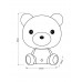 Дополнительное фото Лампа настольная Lucide Dodo Bear 71590/03/31: Купить в Интернет магазин освещения GCSVET.RU