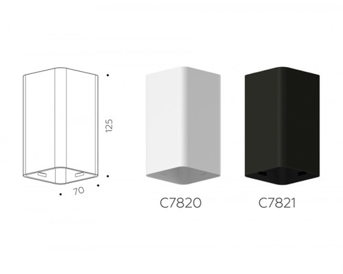 Дополнительное фото Основание светильника Ambrella Light DIY Spot C7821: Купить в Интернет магазин освещения GCSVET.RU