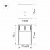 Дополнительное фото Светильник для подсветки лестниц Arlight LT-GAP-S70x70-3W Warm3000 025738: Купить в Интернет магазин освещения GCSVET.RU
