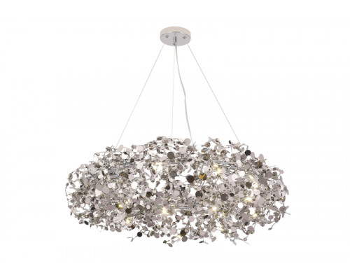 Основное фото Люстра подвесная Crystal Lux GARDEN SP9 D800 CHROME: Купить в Интернет магазин освещения GCSVET.RU