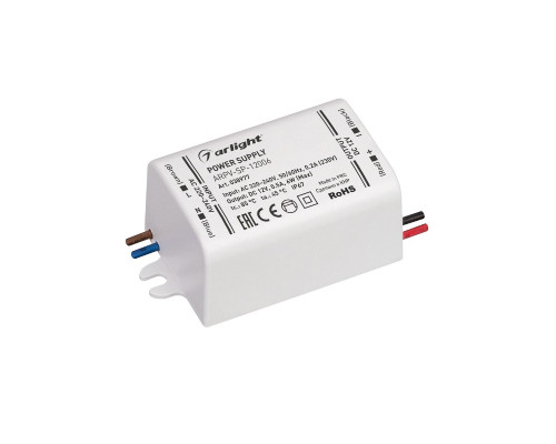 Основное фото Сетевой адаптер Arlight ARPV-SP-12006 (12V, 0.5A, 6W) 038977: Купить в Интернет магазин освещения GCSVET.RU