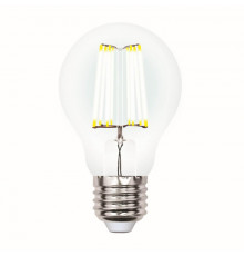 Лампа светодиодная филаментная (UL-00002872) Uniel E27 7W 3000K LED-A60-7W/WW/E27/CL/DIM GLA01TR