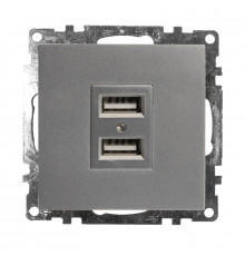 Розетка USB 2-местная Stekker Катрин 39588