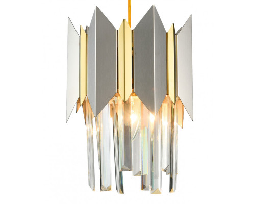 Дополнительное фото Люстра подвесная Natali Kovaltseva QUEEN 79006/1W BRASS SILVER: Купить в Интернет магазин освещения GCSVET.RU