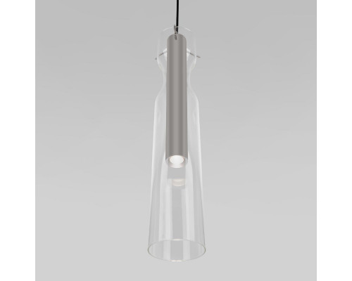 Дополнительное фото Светильник подвесной Eurosvet Swan 50253/1 LED графит a063276: Купить в Интернет магазин освещения GCSVET.RU