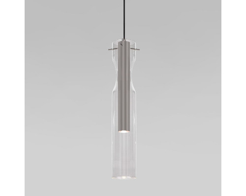 Дополнительное фото Светильник подвесной Eurosvet Swan 50253/1 LED графит a063276: Купить в Интернет магазин освещения GCSVET.RU