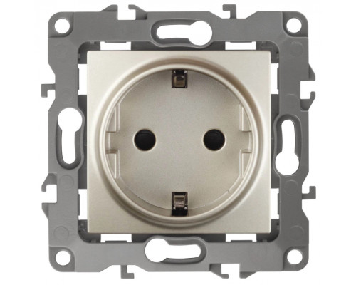 Основное фото Розетка ЭРА 12 2P E Schuko 16A 250V 12-2001-04 Б0014684: Купить в Интернет магазин освещения GCSVET.RU