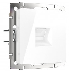 Телефонная розетка RJ-11 Werkel белый W1182001 4690389155383