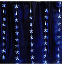 Светодиодная гирлянда занавес Звездочки Feron CL25 48608