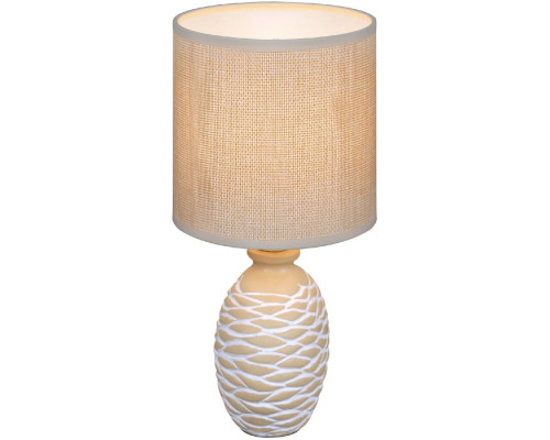 Дополнительное фото Лампа настольная Reluce 98231-0.7-01 BEIGE: Купить в Интернет магазин освещения GCSVET.RU