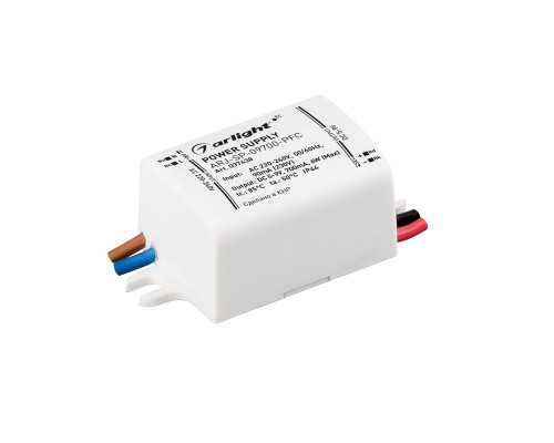 Основное фото Сетевой адаптер Arlight ARJ-SP-09700-PFC (6W, 5-9V, 700mA) 037438: Купить в Интернет магазин освещения GCSVET.RU