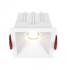 Светильник встраиваемый Maytoni Technical Alfa LED DL043-01-10W3K-SQ-W