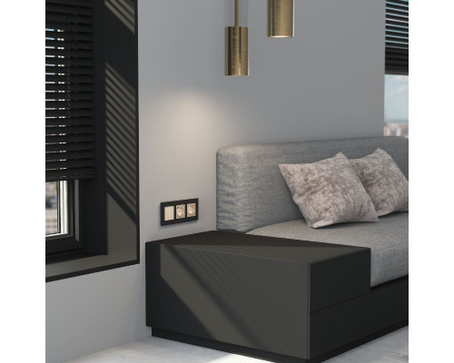 Дополнительное фото Рамка на 3 поста Werkel AluMax 4690389204074 W0033508 a066331: Купить в Интернет магазин освещения GCSVET.RU