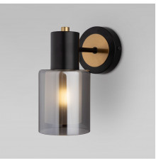 Настенный светильник Eurosvet Notion 70219/1 черный/античная бронза a065298