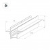 Дополнительное фото Шинопровод встраиваемый Arlight MAG-TRACK-2538-FDW-3000 046286: Купить в Интернет магазин освещения GCSVET.RU