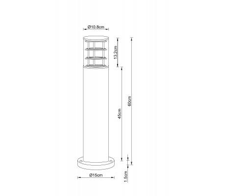 Дополнительное фото Светильник ландшафтный Arte Lamp Tokyo A5316PA-1BK: Купить в Интернет магазин освещения GCSVET.RU