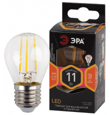 Светодиодная лампочка Эра F-LED P45-11w-827-E27 Б0047013