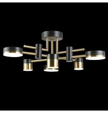 Люстра потолочная Natali Kovaltseva LED LAMPS 81368 GOLD BLACK