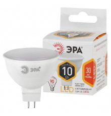 Светодиодная лампочка Эра LED MR16-10W-827-GU5.3 Б0032995
