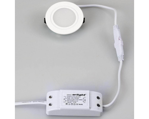 Дополнительное фото Светильник мебельный Arlight LTM-R60WH-Frost 3W Day White 110deg: Купить в Интернет магазин освещения GCSVET.RU