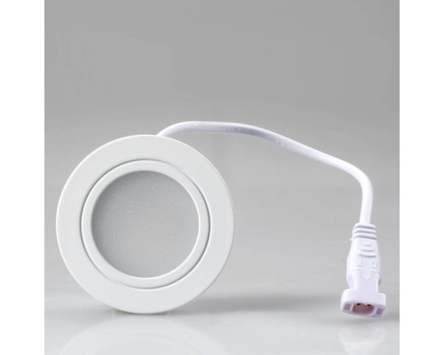 Дополнительное фото Светильник мебельный Arlight LTM-R60WH-Frost 3W Day White 110deg: Купить в Интернет магазин освещения GCSVET.RU
