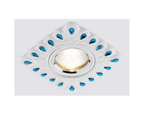 Основное фото Светильник встраиваемый Ambrella Light D5550 W/GR: Купить в Интернет магазин освещения GCSVET.RU