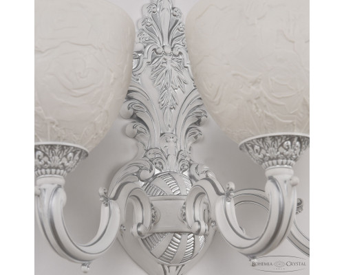 Дополнительное фото Настенный светильник Bohemia Ivele Crystal AL7801B15/3/175 WMN P1 U Rose: Купить в Интернет магазин освещения GCSVET.RU