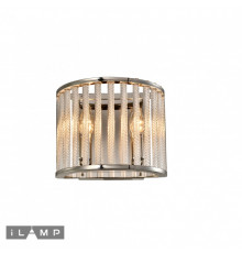 Светильник настенный iLamp Qeens W9501-2 Nickel
