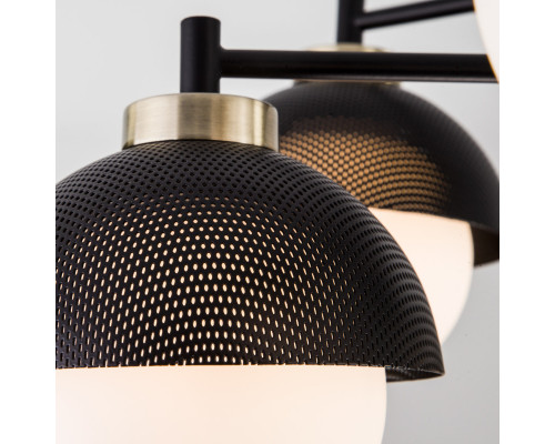 Дополнительное фото Люстра потолочная Eurosvet 70106/6 черный: Купить в Интернет магазин освещения GCSVET.RU