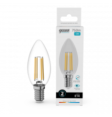 Светодиодная лампочка Gauss Filament Elementary 32122