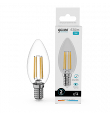 Светодиодная лампочка Gauss Filament Elementary 32120