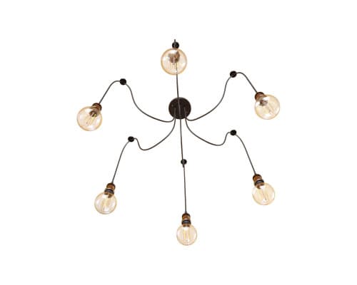 Дополнительное фото Люстра подвесная "паук" LOFT IT Spider Loft1162A/6: Купить в Интернет магазин освещения GCSVET.RU