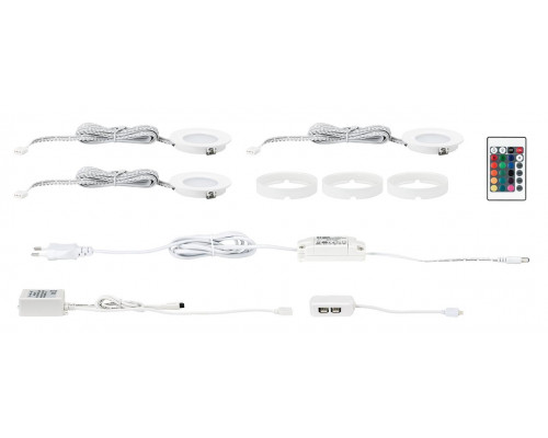Дополнительное фото Светильник мебельный LED Paulmann Micro Line Led Platy 93568: Купить в Интернет магазин освещения GCSVET.RU