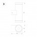 Дополнительное фото Светильник настенный для улицы Arlight LGD-RAY-WALL-TWIN-R65-2x9W Day4000 (GR, 23 deg, 230V) 044850: Купить в Интернет магазин освещения GCSVET.RU
