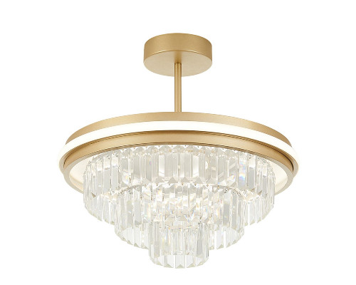 Основное фото Люстра потолочная Natali Kovaltseva Crystal LED LAMPS 81115/3C: Купить в Интернет магазин освещения GCSVET.RU