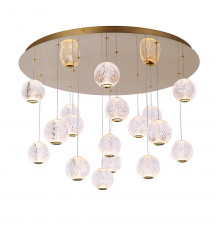 Люстра подвесная DeLight Collection Elliot Diamante MD20001012-17A gold